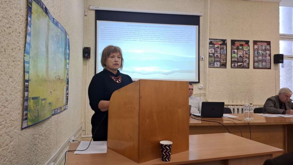 Виступ наукового керівника  І.М.Шпаківської